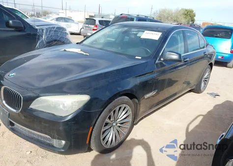 2011 BMW 740I from USA, damaged, VIN WBAKA4C56BC612819